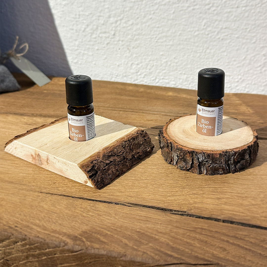 Untersetzer aus Zirbenholz