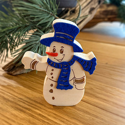 Weihnachts-Deko "Schnee-Familie" - Ellmauer Zirbenwelt