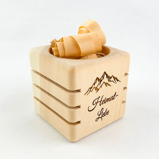 Zirbenblock "Heimatliebe"