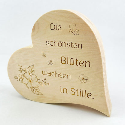 Zirbenherz "Die schönsten Blüten"