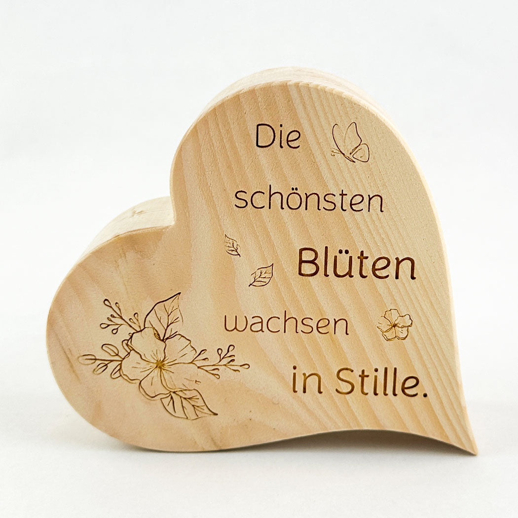 Zirbenherz "Die schönsten Blüten"