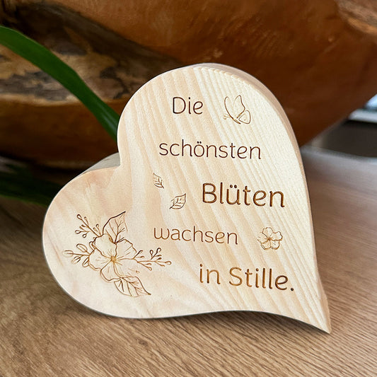 Zirbenherz "Die schönsten Blüten"