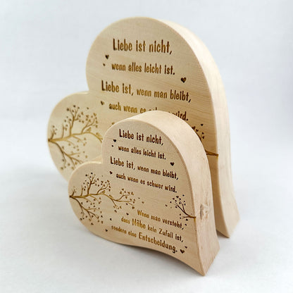 Zirbenherz "Die Liebe"