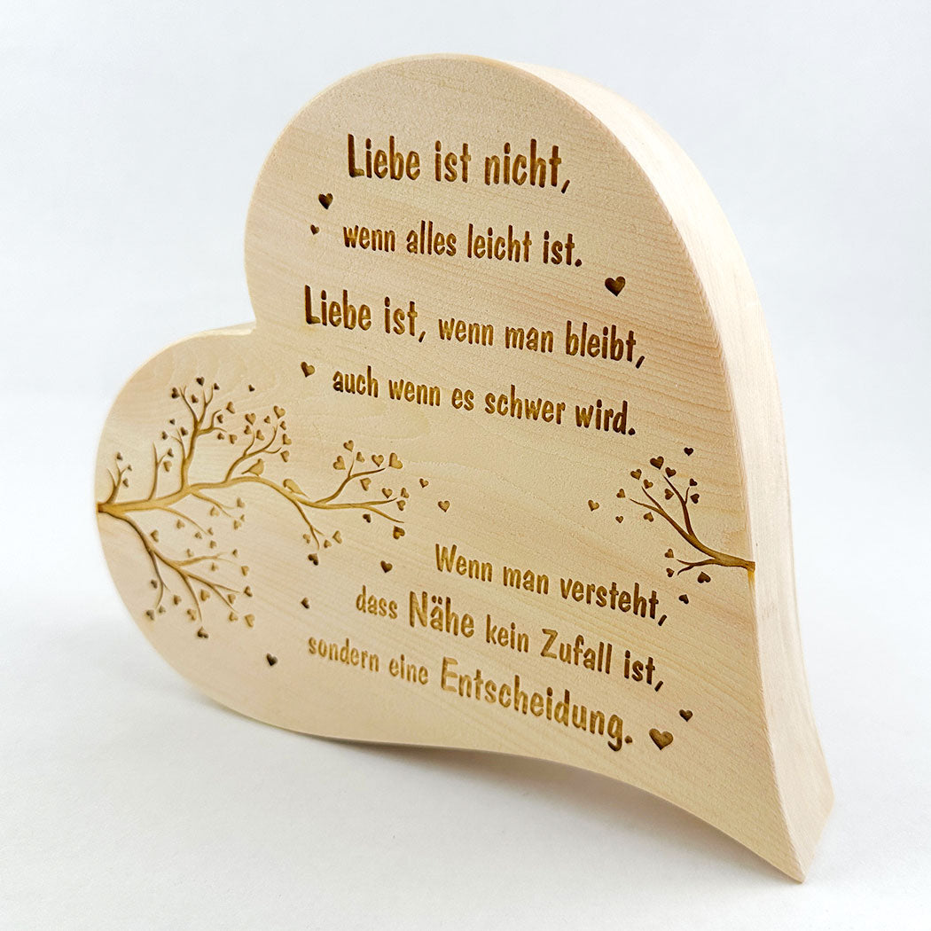 Zirbenherz "Die Liebe"