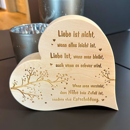 Zirbenherz "Die Liebe"