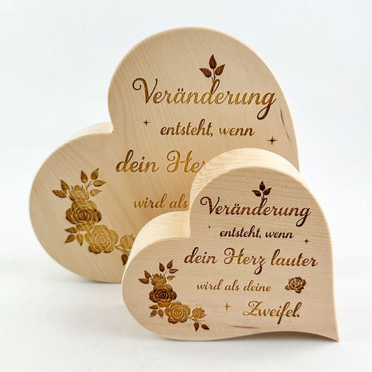 Zirbenherz "Veränderung"