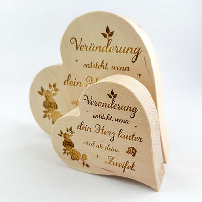 Zirbenherz "Veränderung"