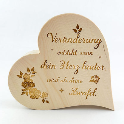 Zirbenherz "Veränderung"