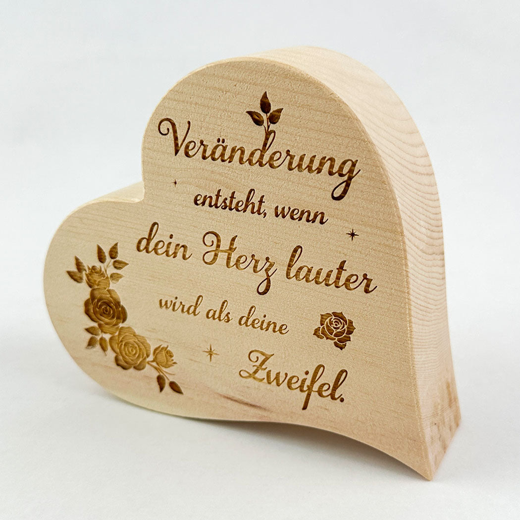 Zirbenherz "Veränderung"