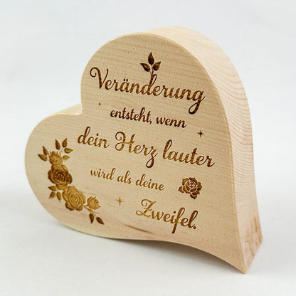 Zirbenherz "Veränderung"