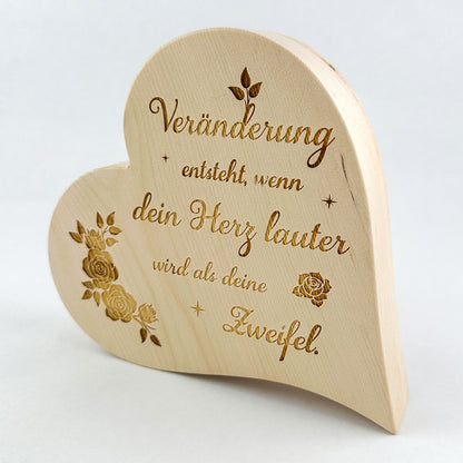 Zirbenherz "Veränderung"