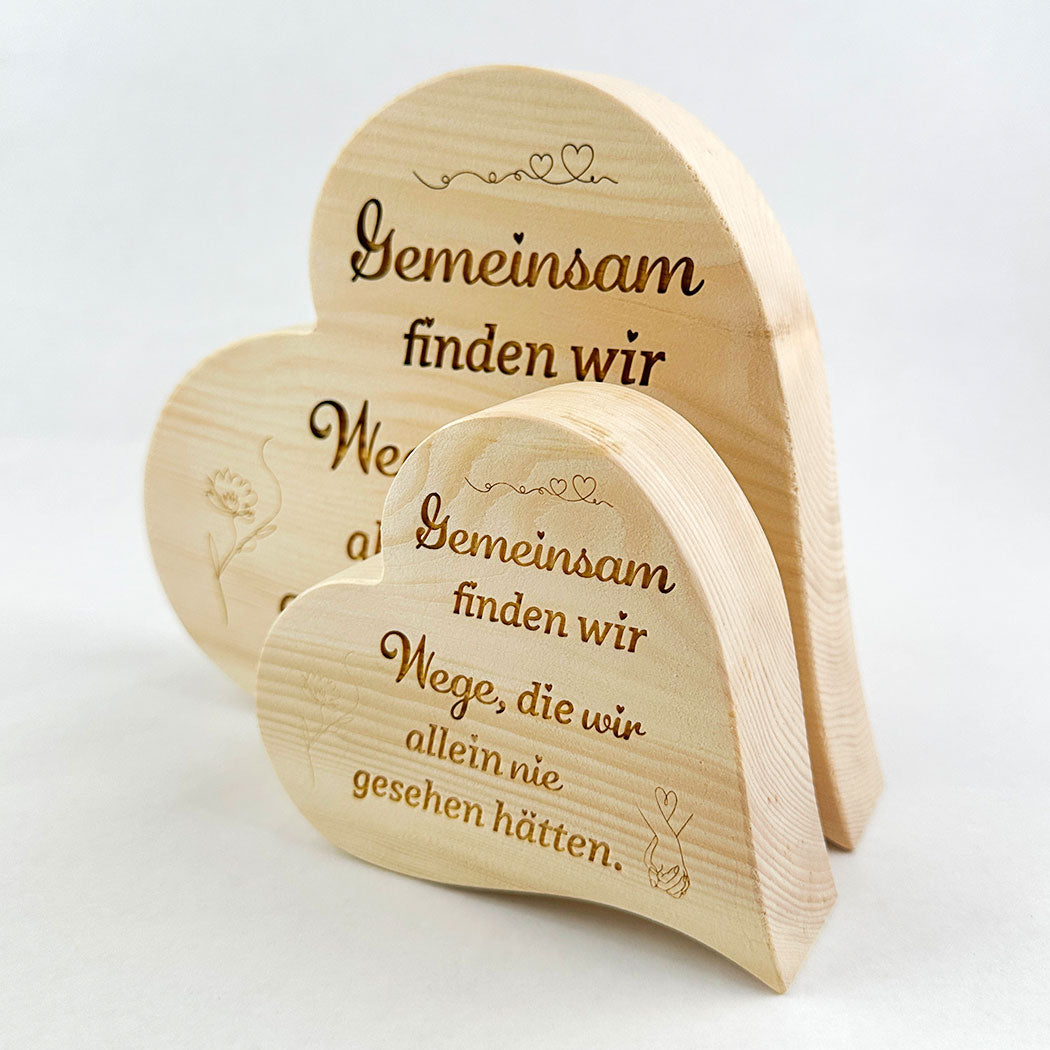 Zirbenherz "Gemeinsam"
