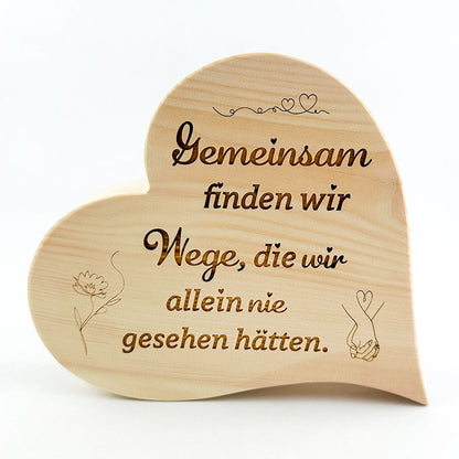 Zirbenherz "Gemeinsam"
