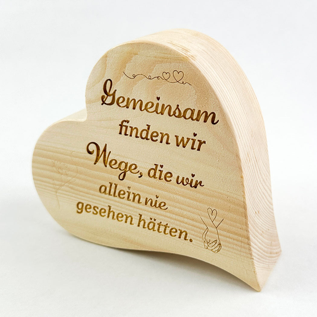 Zirbenherz "Gemeinsam"