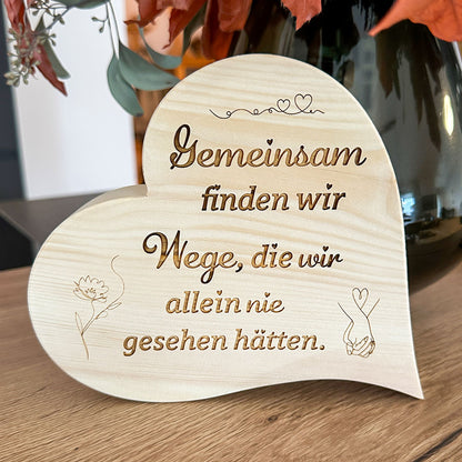 Zirbenherz "Gemeinsam"