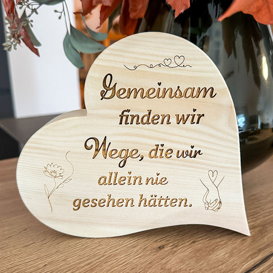 Zirbenherz "Gemeinsam"