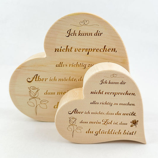 Zirbenherz "Mein Ziel"