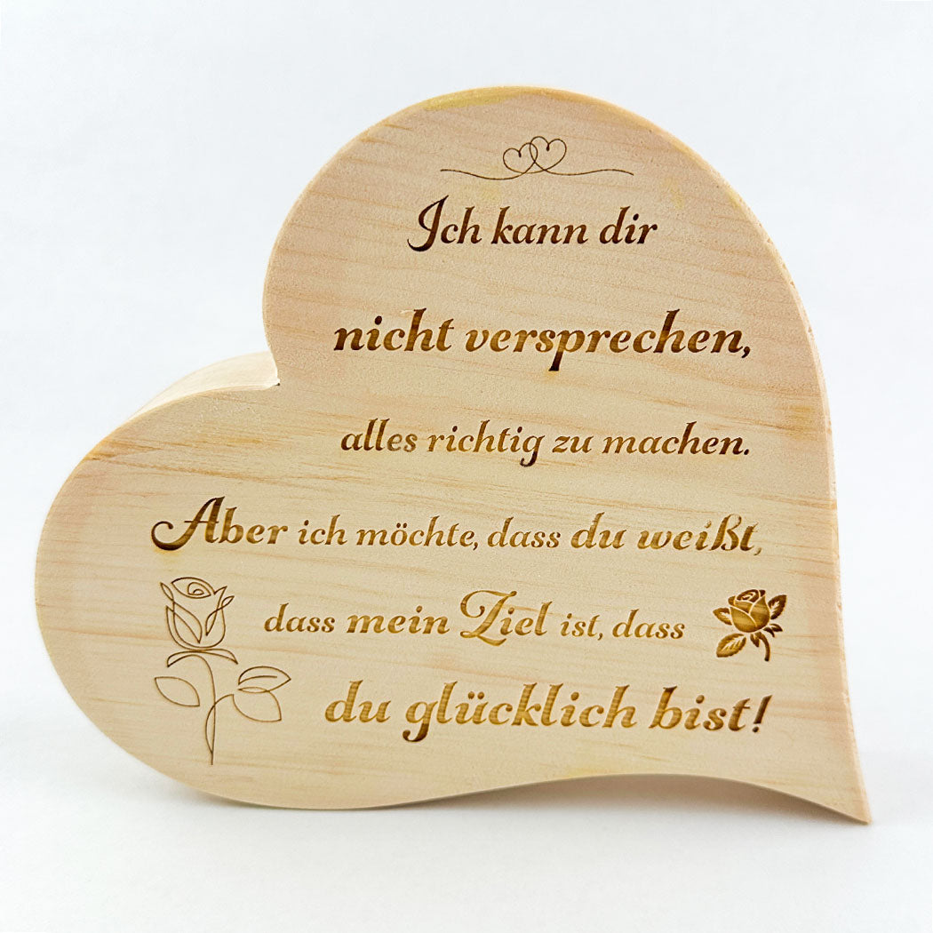 Zirbenherz "Mein Ziel"