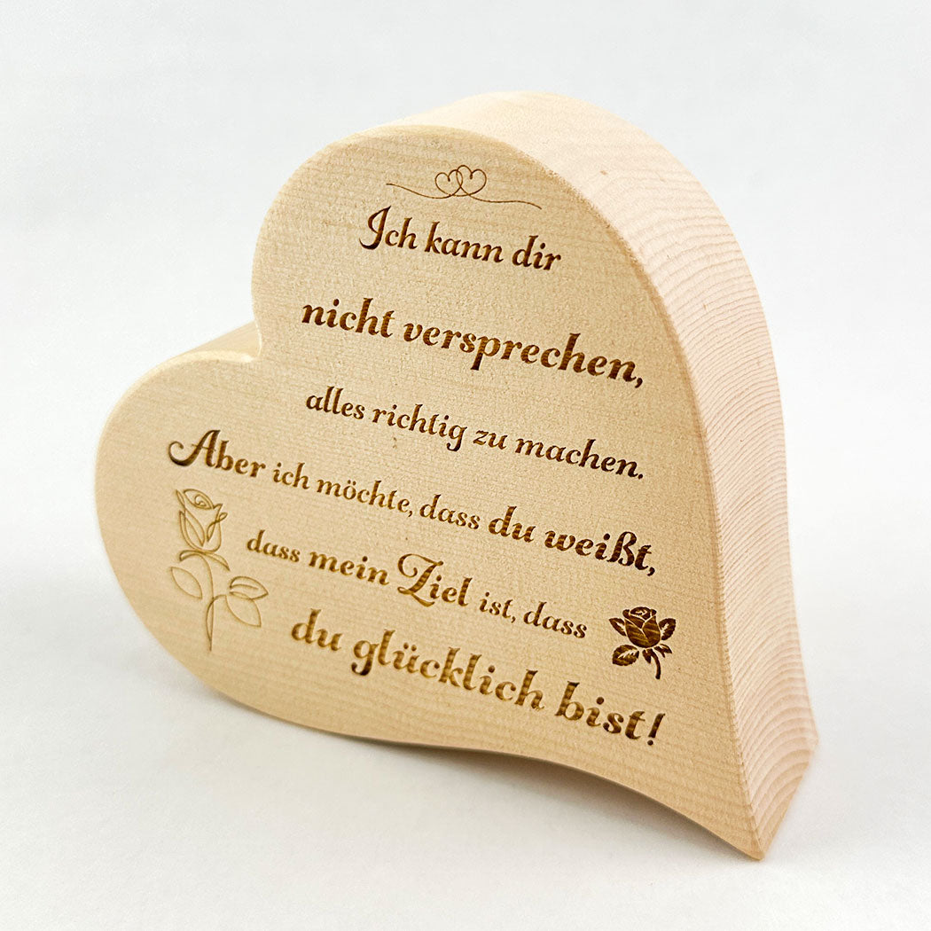 Zirbenherz "Mein Ziel"