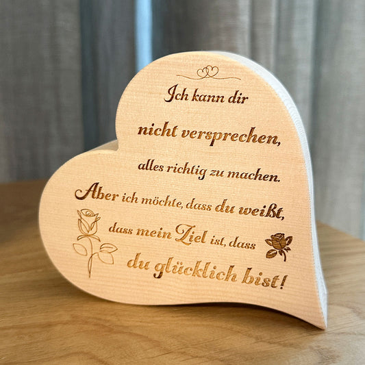 Zirbenherz "Mein Ziel"